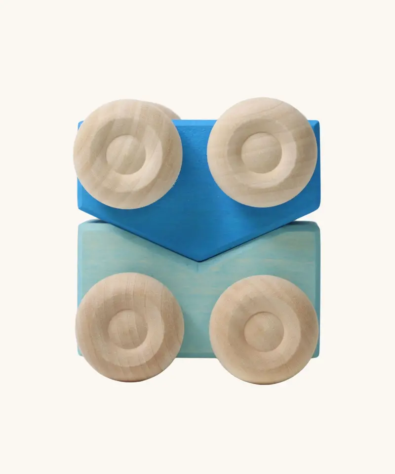 Grimm's Wooden Stacking Cars 5