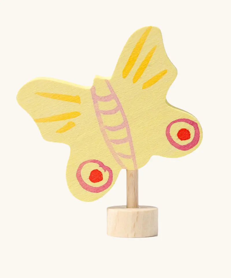 Grimm's Yellow Butterfly Decorative Figure 1