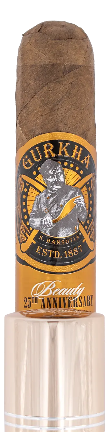 Gurkha 25Th Anniversary Beauty Tubos Cigar - Single 1