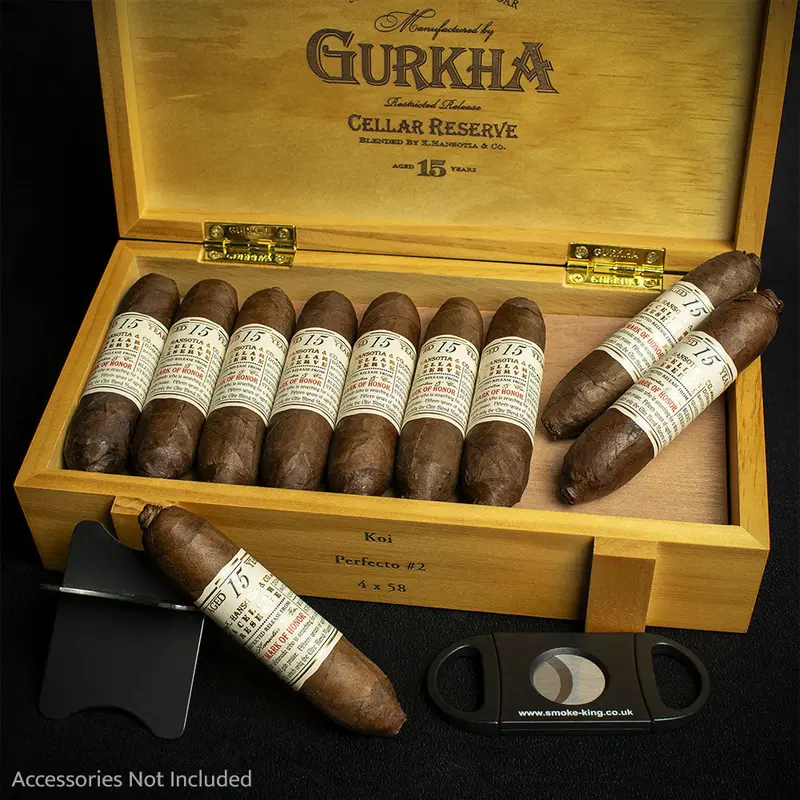 Gurkha Cellar Reserve 15 Years Koi Perfecto Cigars - Box Of 20 1