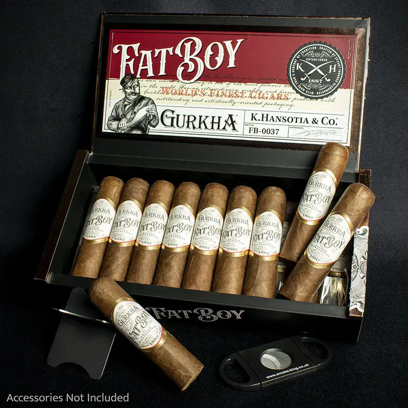 Gurkha Fat Boy Nicaraguan Robusto 4X60 Cigars - Box Of 20 1