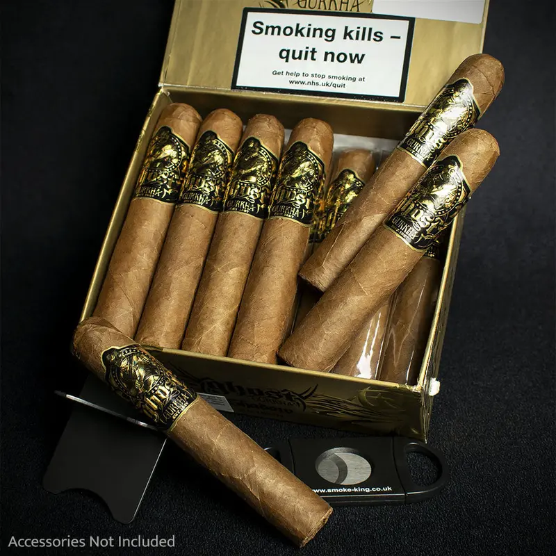 Gurkha Ghost Gold Shadow Robusto Cigars - Box Of 21 1