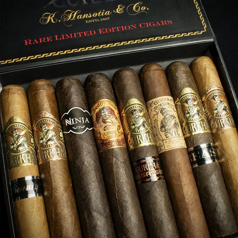Gurkha Godzilla Toro Cigar Sampler - Box Of 8 2