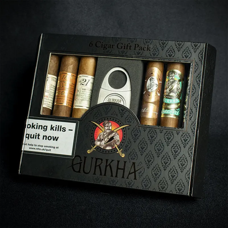 Gurkha Limited Edition Dominican Toro Sampler - 6 Cigars + Cutter 2