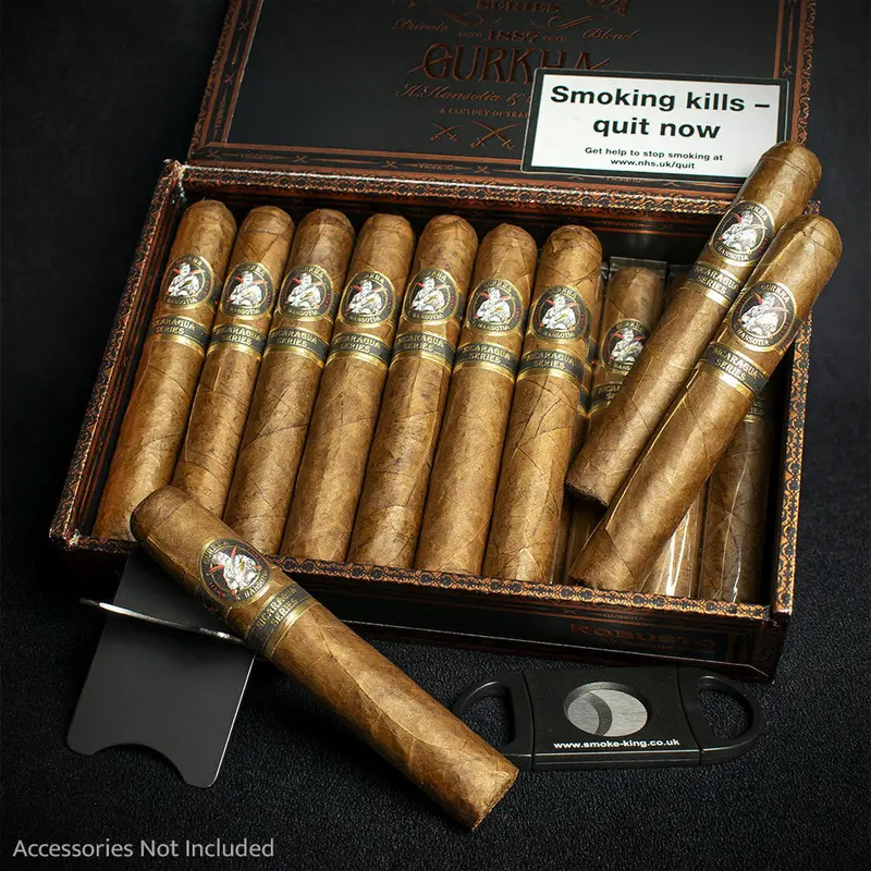 Gurkha Nicaragua Series Robusto Cigars - Box Of 20 1