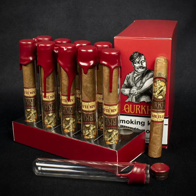 Gurkha Private Select Abuelo Rum Corona Cigars - Box Of 10 2