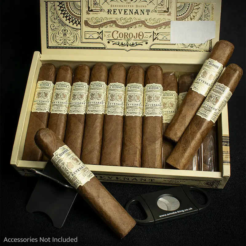 Gurkha Revenant Corojo Box Pressed Robusto Cigars - 20 Box 1