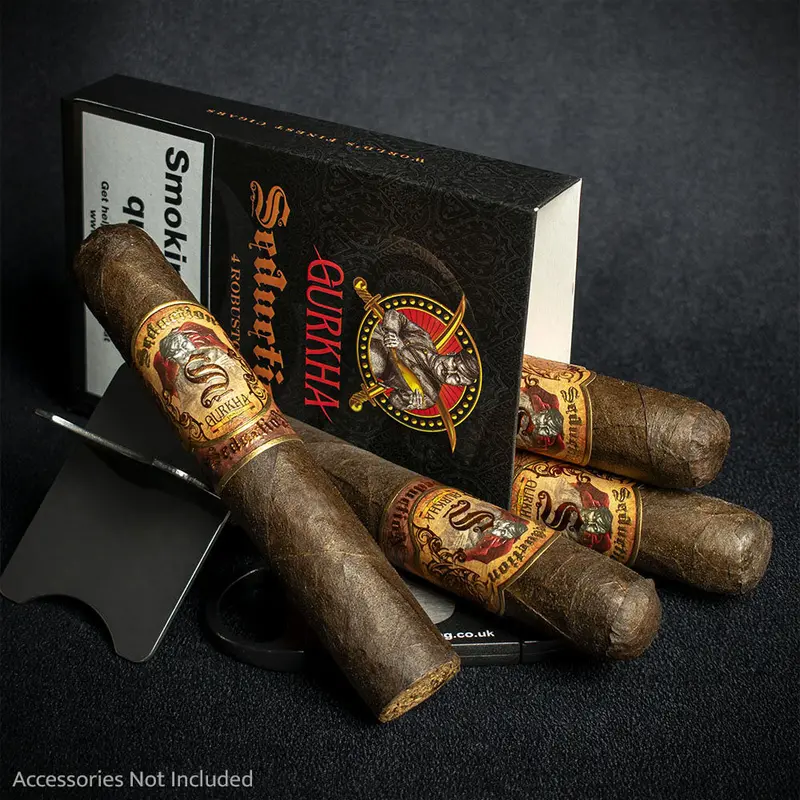 Gurkha Seduction Robusto Cigars - Pack Of 4 1