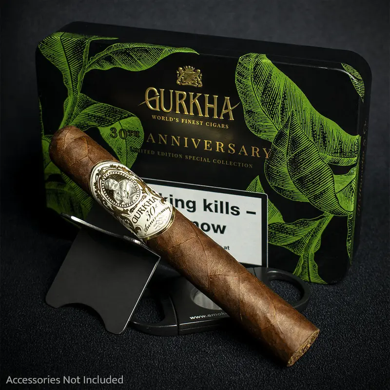 Gurkha Triente 30Th Anniversary Toro Cigars - Tin Of 5 2