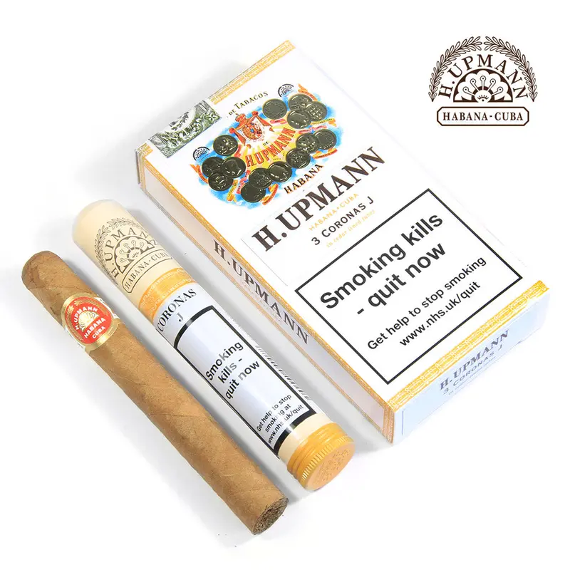 H. Upmann Coronas J Tubos Cuban Cigars - 3 Pack 1