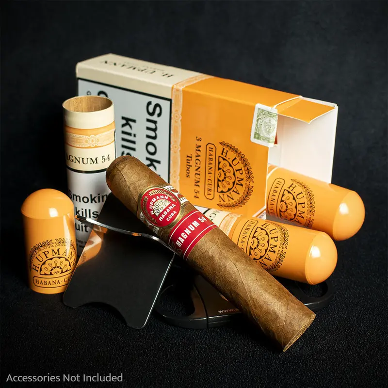 H. Upmann Magnum 54 Tubos Cuban Cigars - 3 Pack 1