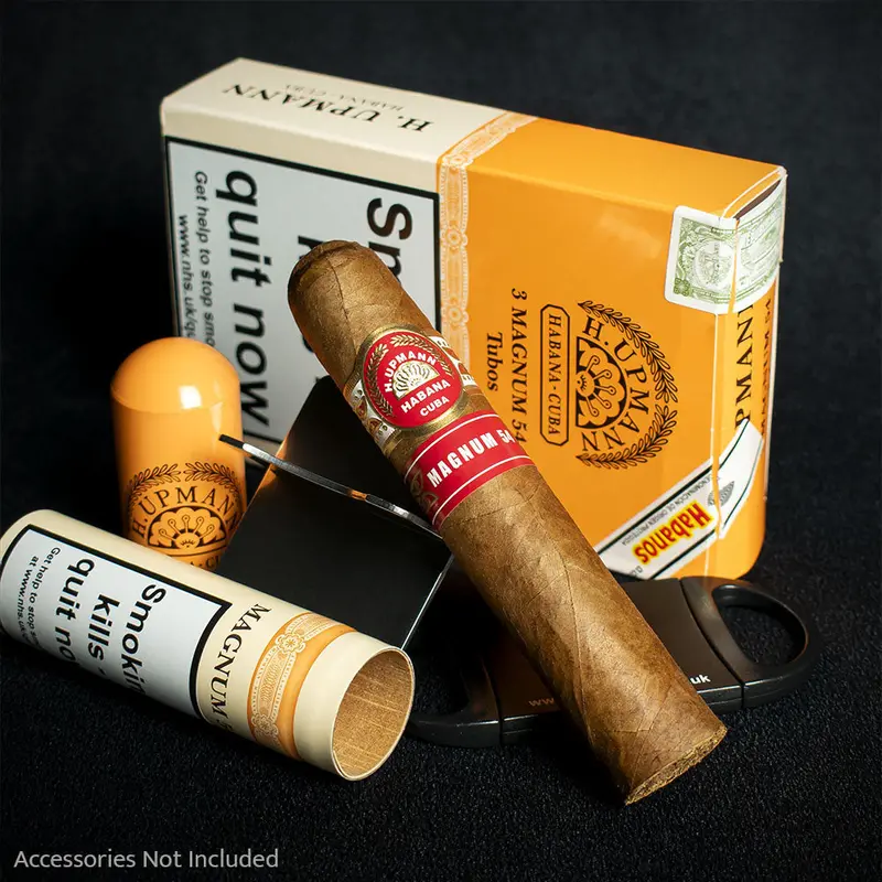 H. Upmann Magnum 54 Tubos Cuban Cigars - 3 Pack 2