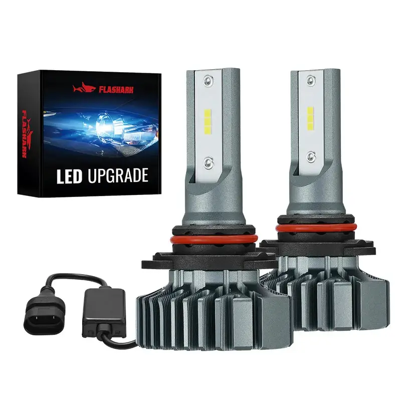 H11 9005 240W 6500K 14000Lm White Ip68 Led Headlight Bulbs 2Pcs 3