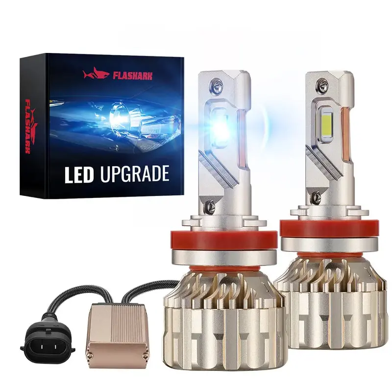 H11 H8 H9 Led Headlight Bulbs 110W 6500K 28000Lm White 2Pcs For Chevrolet/Ford/Toyota/Dodge/Gmc/Honda/Nissan/Lexus/Jeep/Mazda 1
