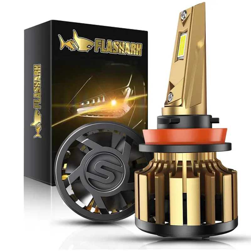 H11 H8 H9 Led Headlight Bulbs 32W 22000Lm 6000K | 2 Bulbs For Chevy/Ford/Dodge/Jeep/Bmw/Nissan/Toyota/Honda 1