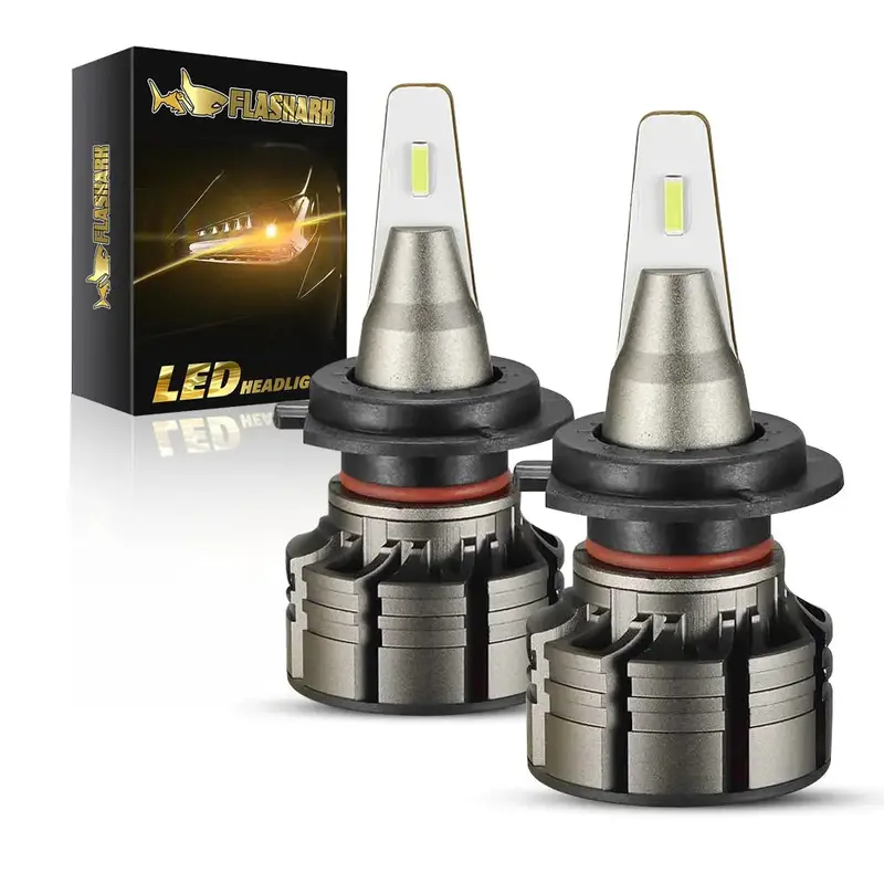 H7 Led Headlight Bulbs 18W 6000Lm 6000K | 2 Bulbs 1