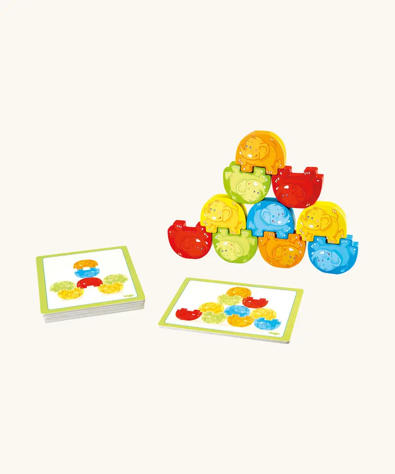 Haba Wigglefants Stacking Game 1