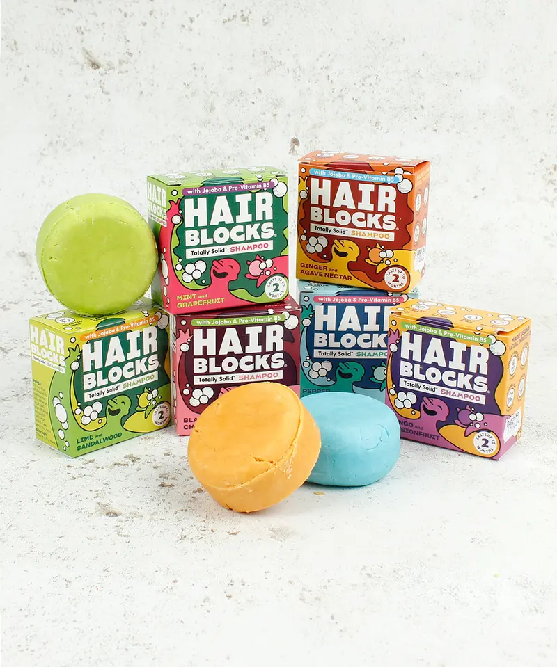 Hair Blocks Solid Shampoo Bar 1
