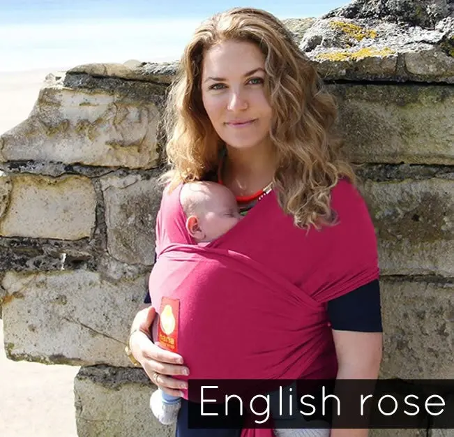 Hana Standard Baby Wrap-English Rose 1