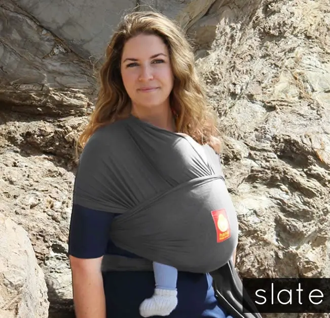 Hana Standard Baby Wrap-Slate 1