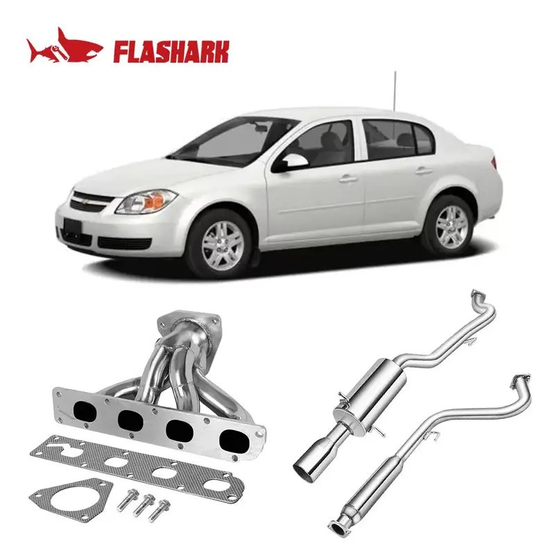 Header + Catback Exhaust Kit For 2005–2010 Chevy Cobalt 2.2L (Non-Turbo) 1
