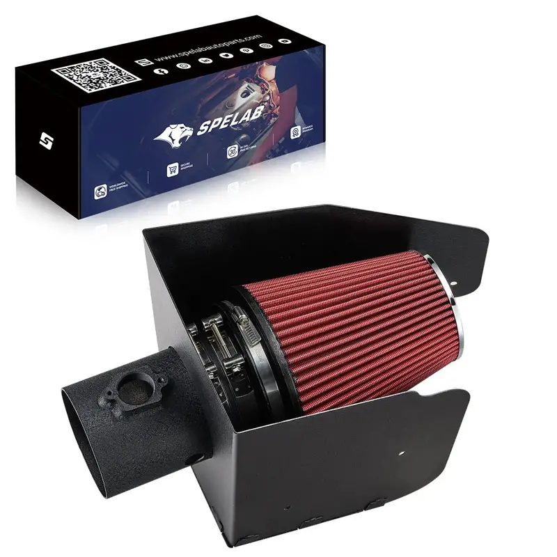 Heat-Shield Air Intake Kit For 2008-2010 6.4L Powerstroke Ford F250 F350 F450｜Spelab 1