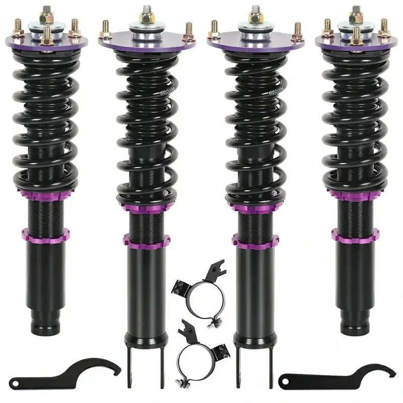 Height Adjustable Coilovers For 1990-1999 Honda Accord(Cb3, Cb7) & Acura Cl- 4Pcs 1