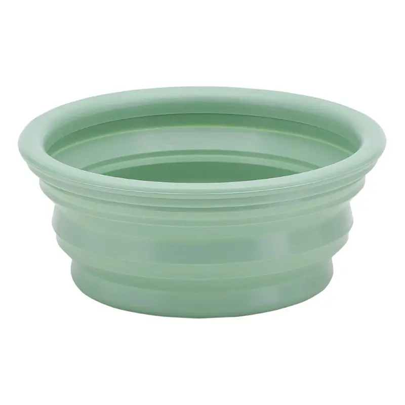 Hevea Dog Bowl On The Go - Pale Mint 1