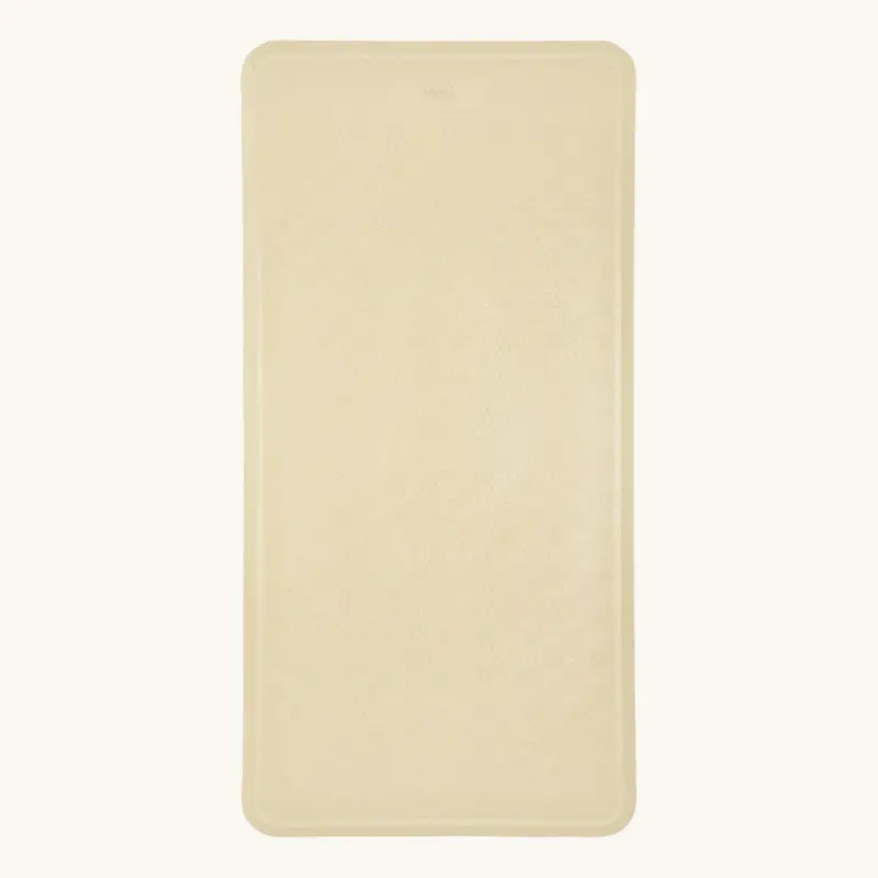 Hevea Large Natural Rubber Bath Mat - Sand 1
