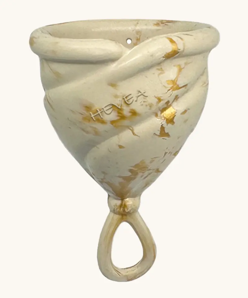 Hevea Loop Menstrual Cup Size 2 - Golden Sand 1