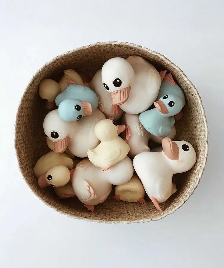 Hevea Mini Kawan Natural Rubber Duck 6