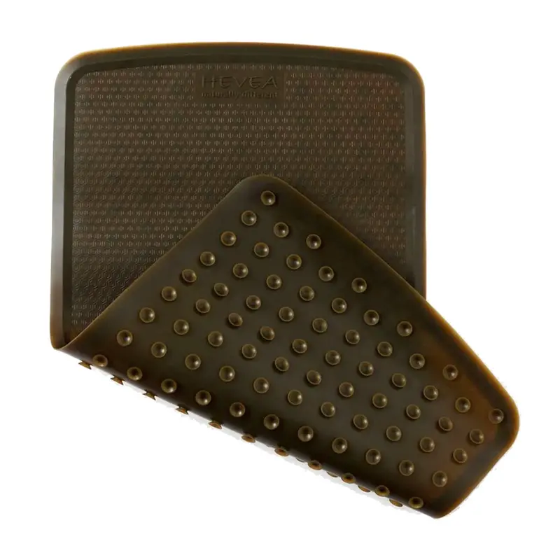 Hevea Natural Rubber Bath Mat - Charcoal 1