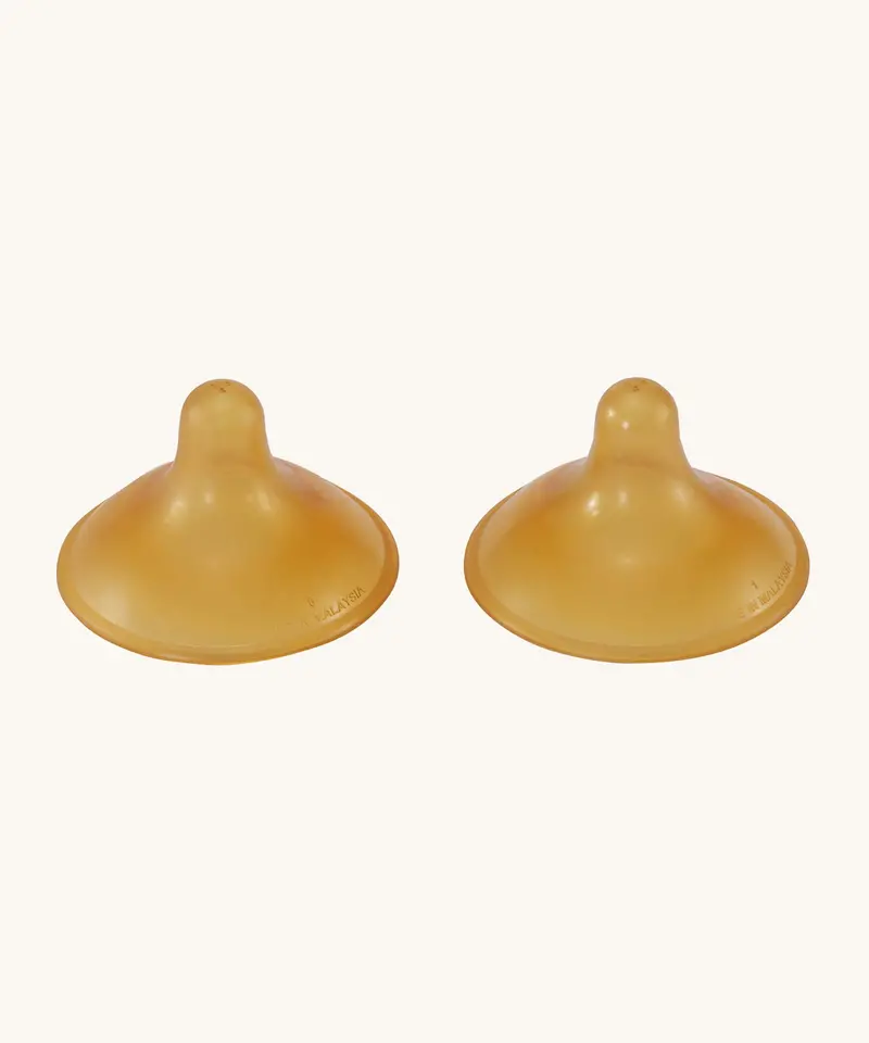 Hevea Natural Rubber Nipple Shields - 2 Pack 1