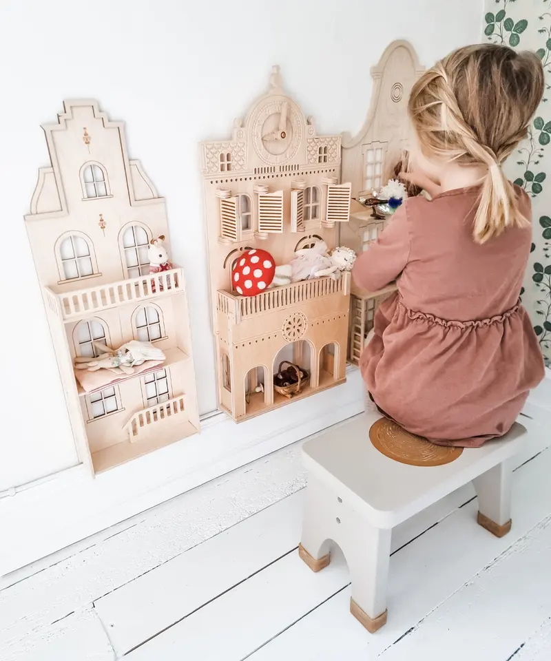 Hevea Rubberwood Step Stool 2