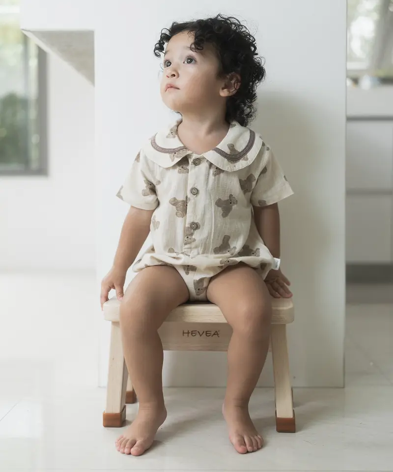 Hevea Rubberwood Step Stool 3