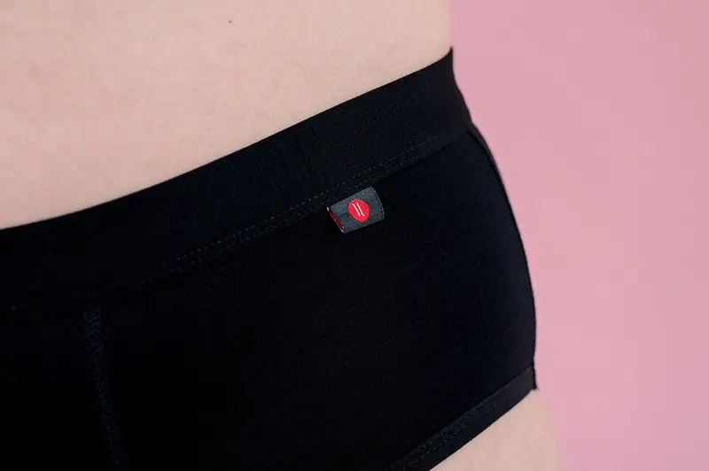 Hey Girls Basic Brief Period Pants - Black 3