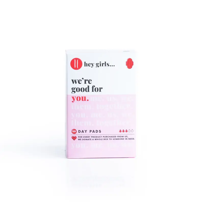 Hey Girls Pads 4 Dads Period Kit With Red Wet Bag 2
