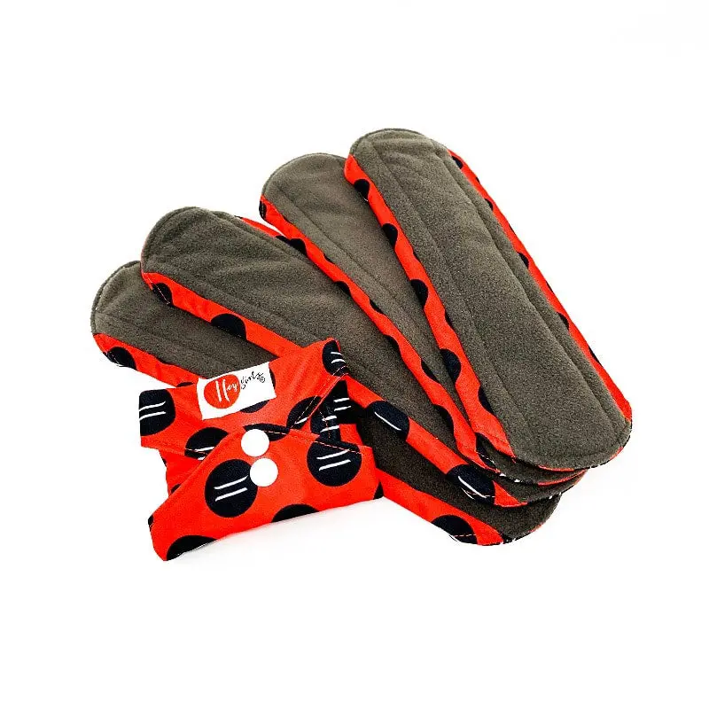 Hey Girls Reusable Period Day Pads - 5 Pack 1