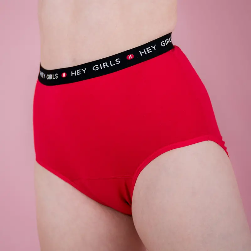 Hey Girls Super Soft Red Cherry Period Pants 3
