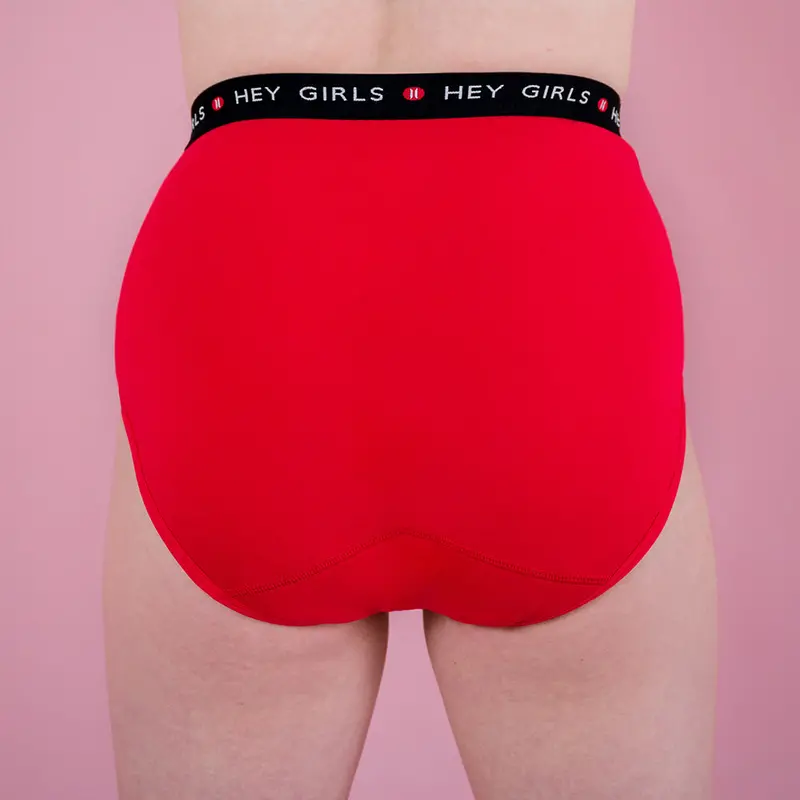 Hey Girls Super Soft Red Cherry Period Pants 4
