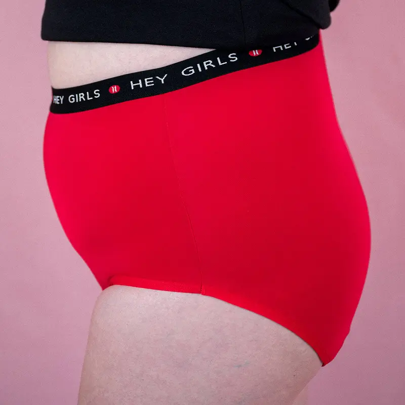 Hey Girls Super Soft Red Cherry Period Pants 7