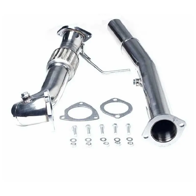 High Flow 3-Inch Downpipe Exhaust For 1999-2006 Audi S3 & Tt 1.8T Turbo 2