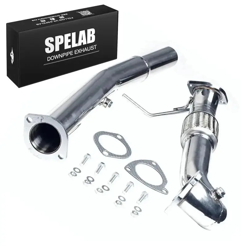 High Flow 3-Inch Downpipe Exhaust For 1999-2006 Audi S3 & Tt 1.8T Turbo 3