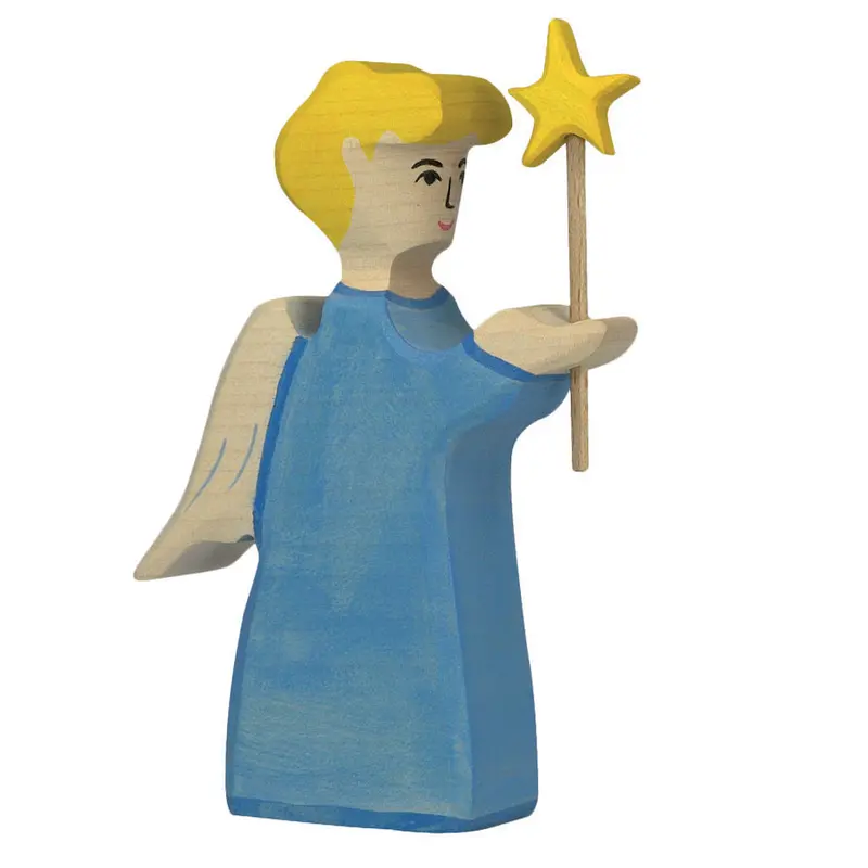 Holztiger Angel With Star 1