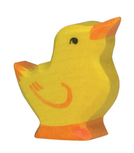 Holztiger Chick With Raised Head 1
