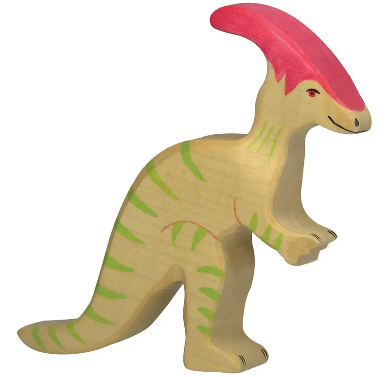 Holztiger Dinosaur Parasaurolophus 1