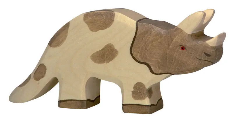Holztiger Dinosaur Triceratops 1