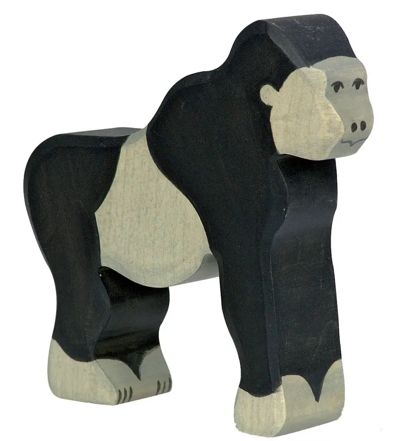 Holztiger Gorilla 1