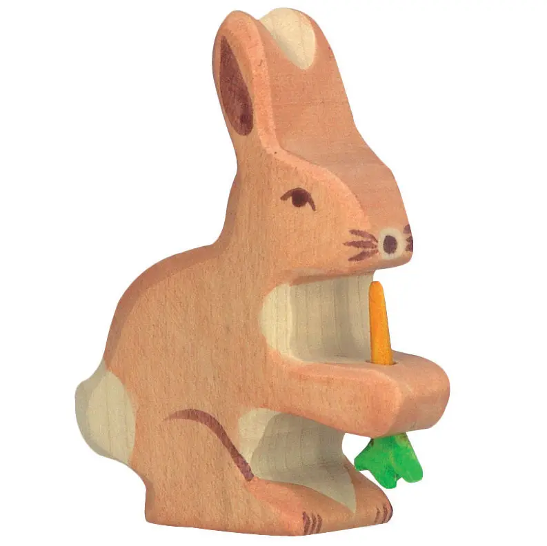 Holztiger Hare With Carrot 1