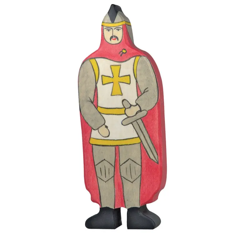 Holztiger Knight With Red Cloak 1
